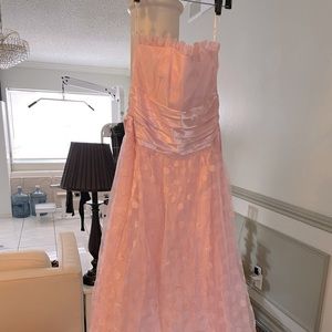 Blonde Nites Prom Dress; size 11; 37 “bust and 30” waist